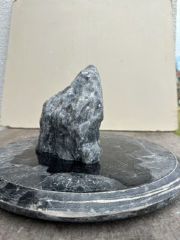 Speckstein; Einzelst�ck; China; grau; 3,160 kg