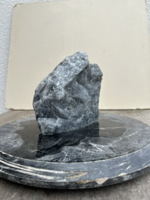 Speckstein; Einzelst�ck; China; grau; 3,160 kg
