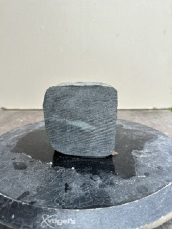 Speckstein; Einzelst�ck; Indien; dunkelgr�n; 3,030 kg