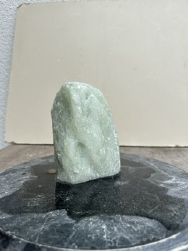 Speckstein; Einzelst�ck; Indien; Lemongr�n; 1,780 kg