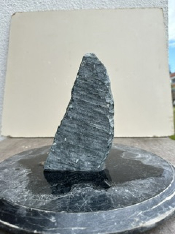 Speckstein; Einzelst�ck; Indien; dunkelgr�n; 3,380 kg