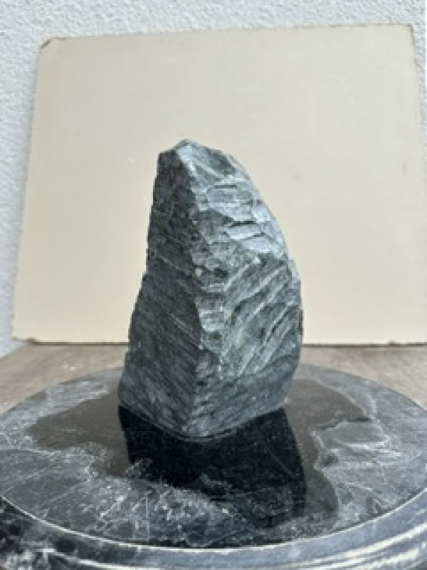 Speckstein; Einzelst�ck; Indien; dunkelgr�n; 3,380 kg