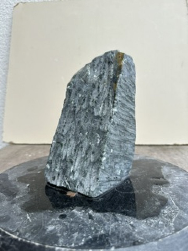 Speckstein; Einzelst�ck; Indien; dunkelgr�n; 3,380 kg