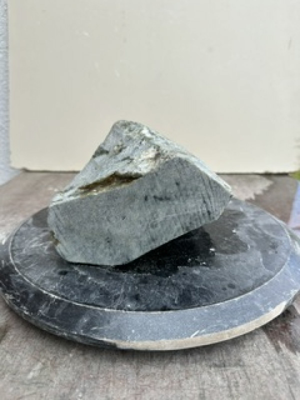 Speckstein; Einzelst�ck; Brasilien; Premiumgr�n; 5,700 kg