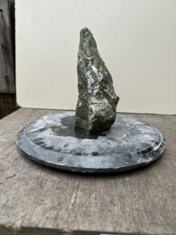 Speckstein; Einzelst�ck; Brasilien; Premiumgr�n; 3,460 kg