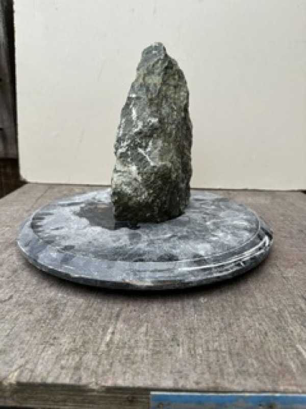 Speckstein; Einzelst�ck; Brasilien; Premiumgr�n; 3,460 kg