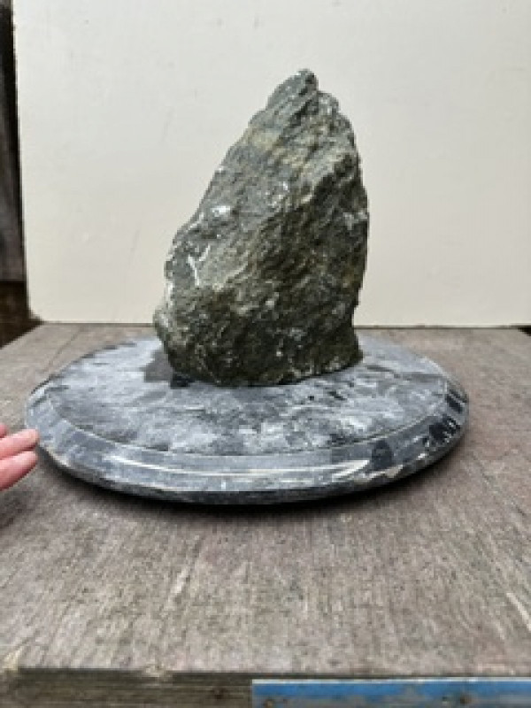 Speckstein; Einzelst�ck; Brasilien; Premiumgr�n; 3,460 kg
