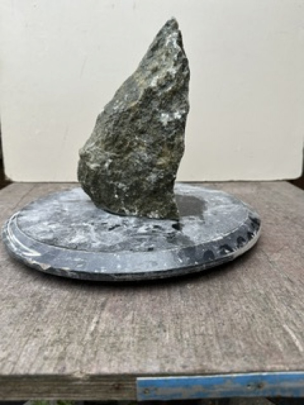 Speckstein; Einzelst�ck; Brasilien; Premiumgr�n; 3,460 kg