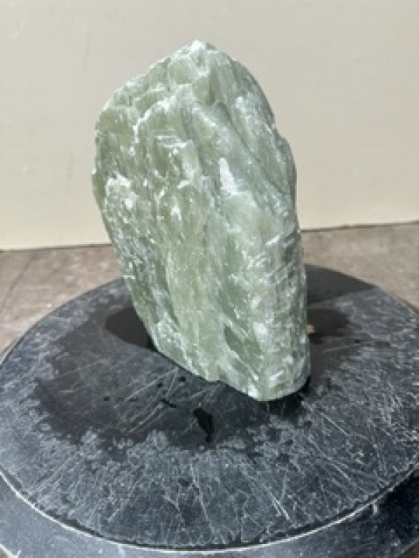 Speckstein; Einzelst�ck; Indien; Zitronengr�n; 2,840 kg