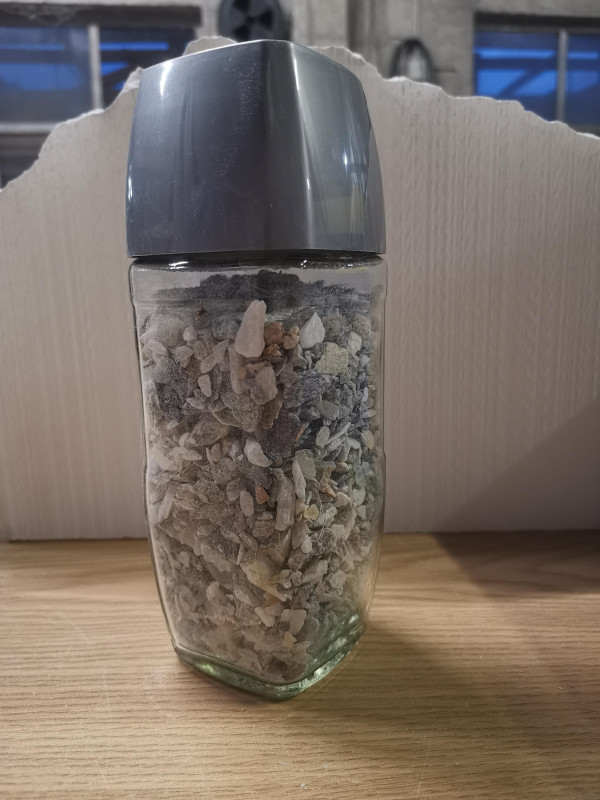 Speckstein; Kleinstst�cke; im Glas; mind. 500g; verschiedene Sortierungen