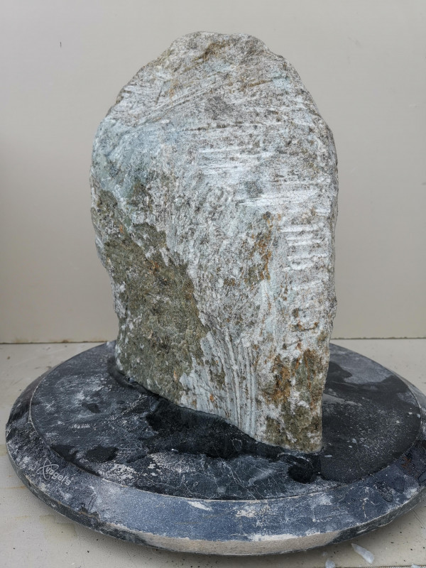 Speckstein; Einzelst�ck; Brasilien; mehr Farben Stein; 11,710 kg