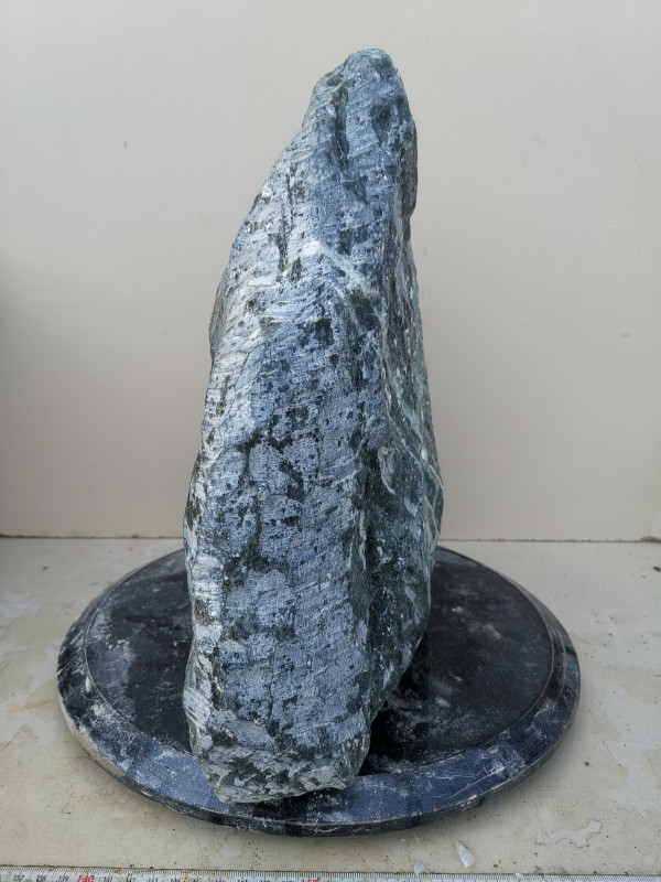 Speckstein; Einzelst�ck; Indien; dunkelgr�n; 28,240 kg