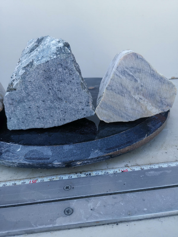 Speckstein; Einzelst�cke Sortiment; 4 Steine; ges. 5,460 kg