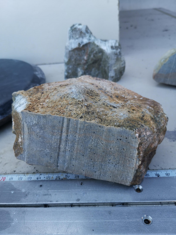 Speckstein; Einzelst�cke Sortiment; 5 Steine; ges. 8,390 kg