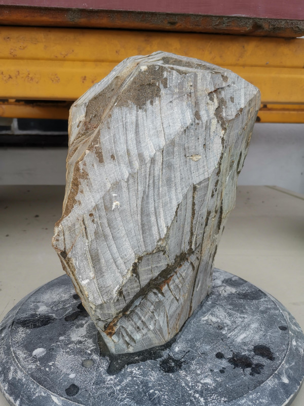 Speckstein; Einzelst�ck; Brasilien; beige; 12,000 kg
