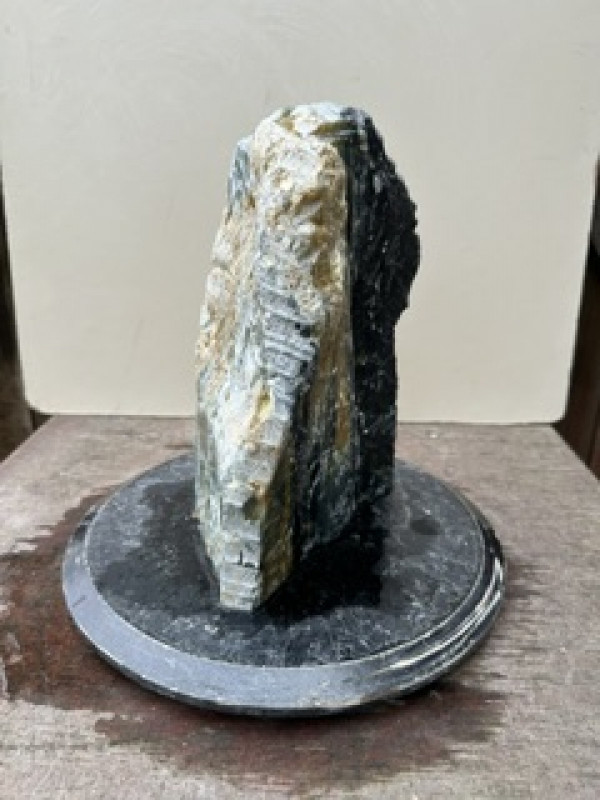 Speckstein; Einzelst�ck; Indien; t�rkis-schwarz; 12,000 kg