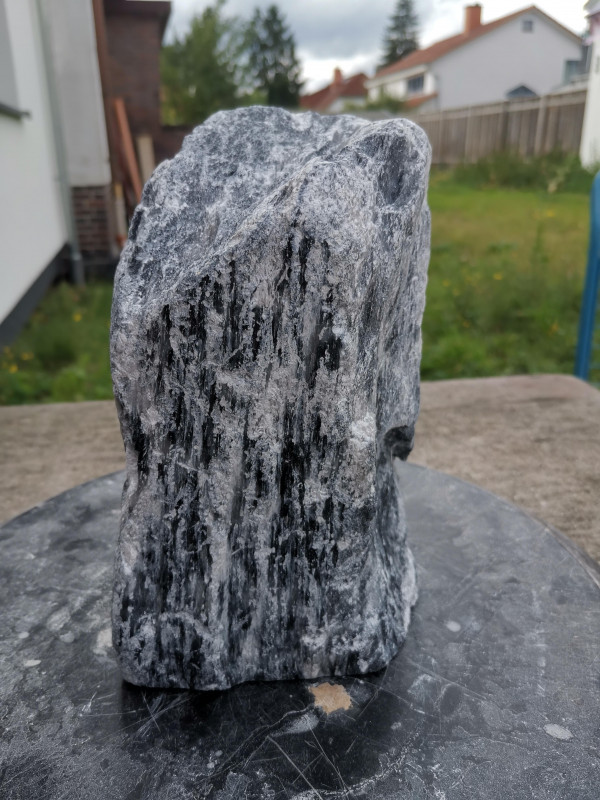 Speckstein; Einzelst�ck; China; schwarz-wei�; 5,580 kg