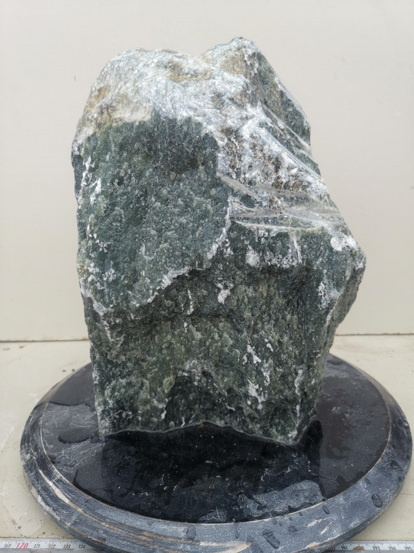 Speckstein; Einzelst�ck; Brasilien; Premiumgr�n; 20,190 kg