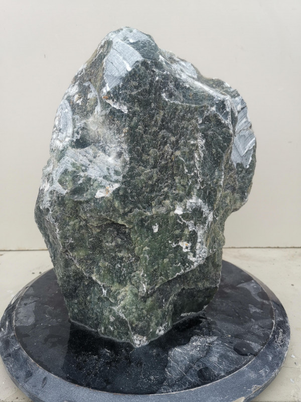 Speckstein; Einzelst�ck; Brasilien; Premiumgr�n; 20,190 kg