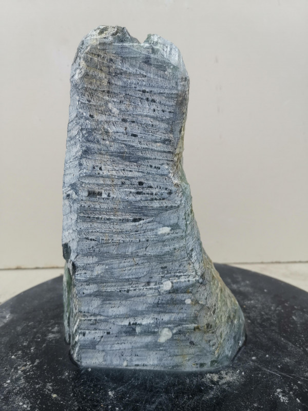 Speckstein; Einzelst�ck; Indien; dunkelgr�n; 4,060 kg