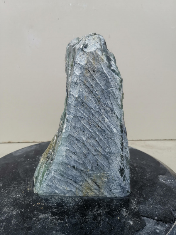 Speckstein; Einzelst�ck; Indien; dunkelgr�n; 4,060 kg