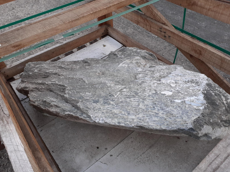 Speckstein; Brocken; aus Brasilien; gr�n; 265 kg