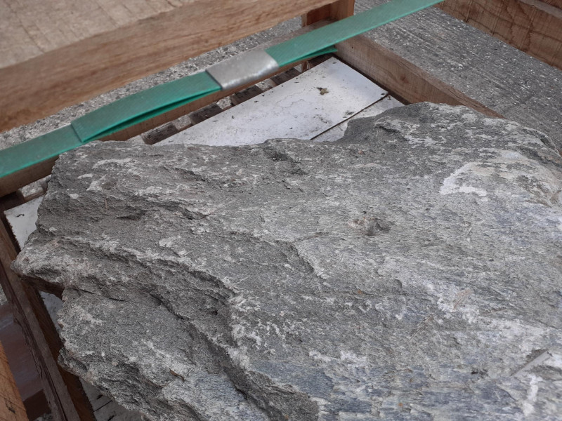 Speckstein; Brocken; aus Brasilien; gr�n; 265 kg