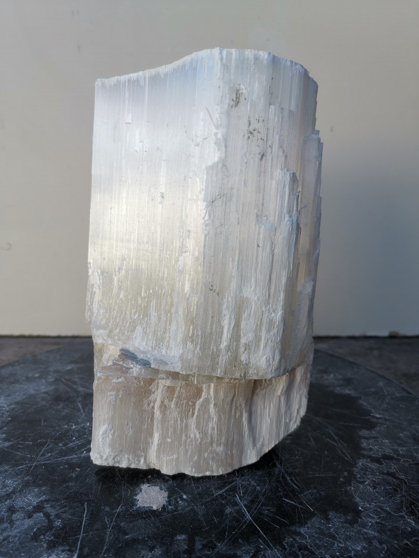 Selenit; Einzelst�ck; aus Marokko; transparent; 3,270 kg