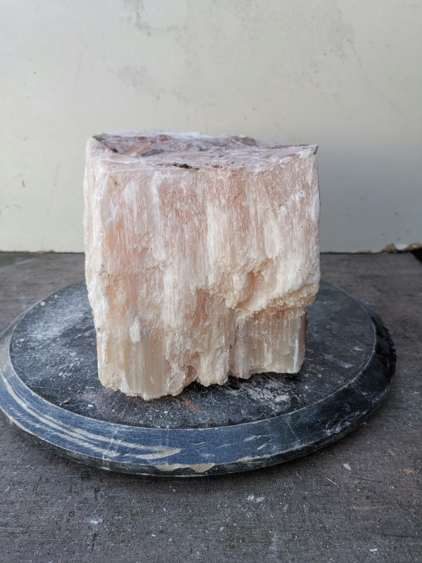 Selenit; Orange; Einzelst�ck; Marokko; 11,860 kg
