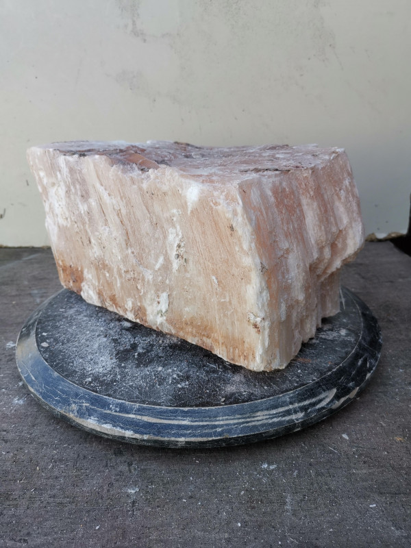 Selenit; Orange; Einzelst�ck; Marokko; 11,860 kg