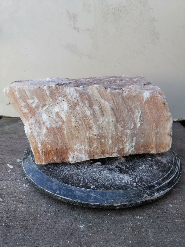 Selenit; Orange; Einzelst�ck; Marokko; 11,860 kg