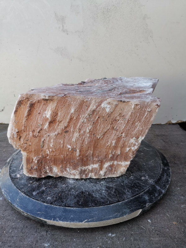 Selenit; Orange; Einzelst�ck; Marokko; 11,860 kg