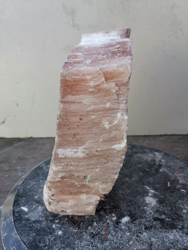 Selenit; Heilstein; Einzelst�ck; aus Marokko; orange; 5,550 kg