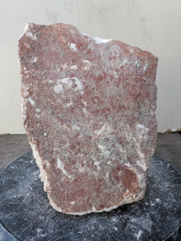 Selenit; Heilstein; Einzelst�ck; aus Marokko; orange; 5,550 kg