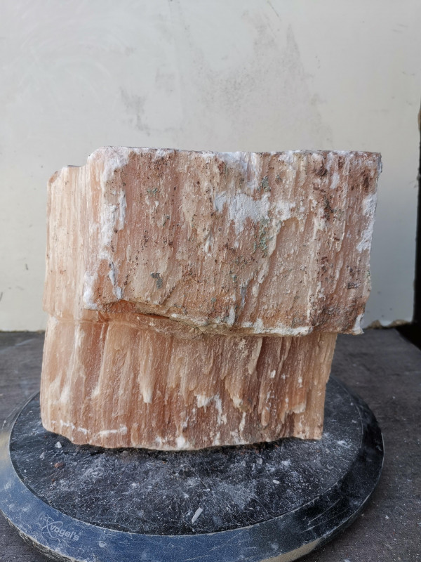 Selenit; Heilstein; Einzelst�ck; aus Marokko; orange; 15,460 kg