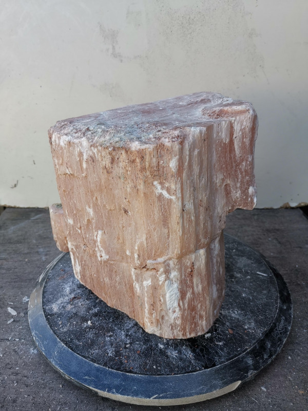 Selenit; Heilstein; Einzelst�ck; aus Marokko; orange; 15,460 kg
