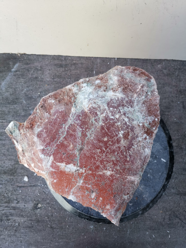Selenit; Heilstein; Einzelst�ck; aus Marokko; orange; 15,460 kg
