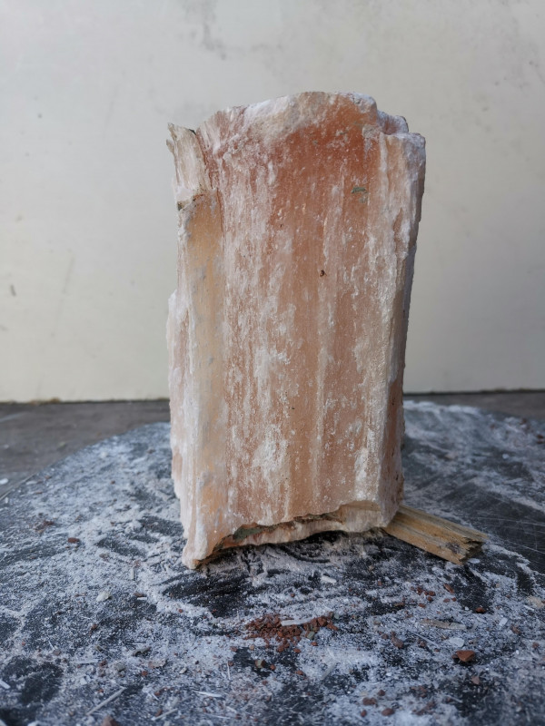 Selenit; Heilstein; Einzelst�ck; aus Marokko; orange; 1,770 kg