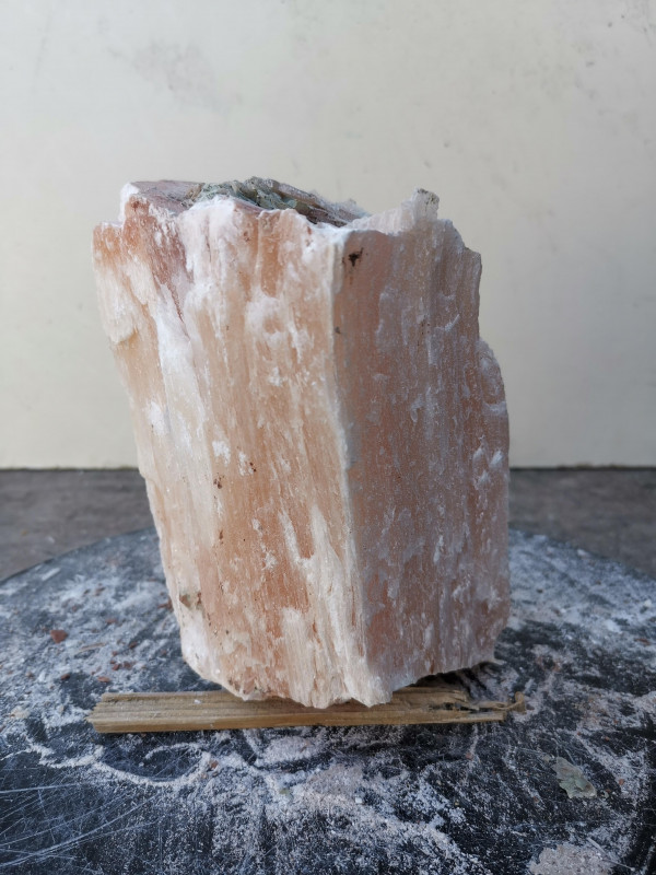 Selenit; Heilstein; Einzelst�ck; aus Marokko; orange; 1,770 kg