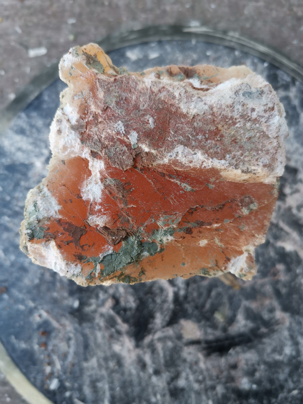 Selenit; Heilstein; Einzelst�ck; aus Marokko; orange; 1,770 kg