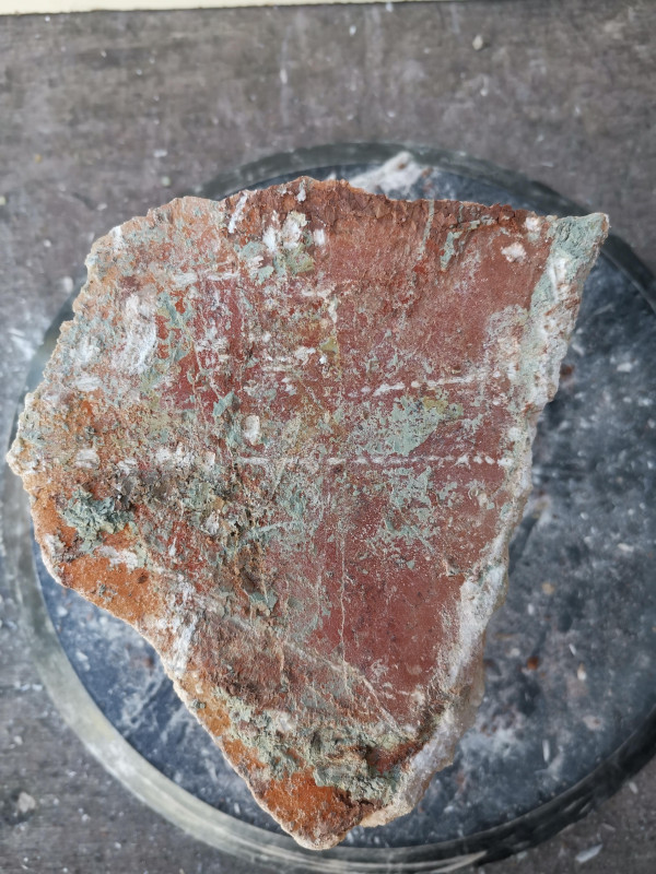 Selenit; Heilstein; Einzelst�ck; aus Marokko; orange; 5,120 kg