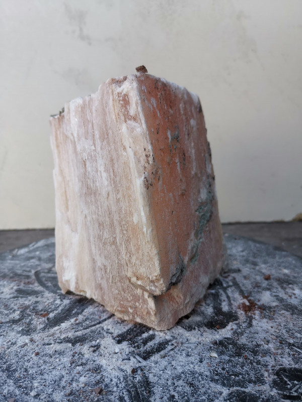 Selenit; Heilstein; Einzelst�ck; aus Marokko; orange; 2,830 kg