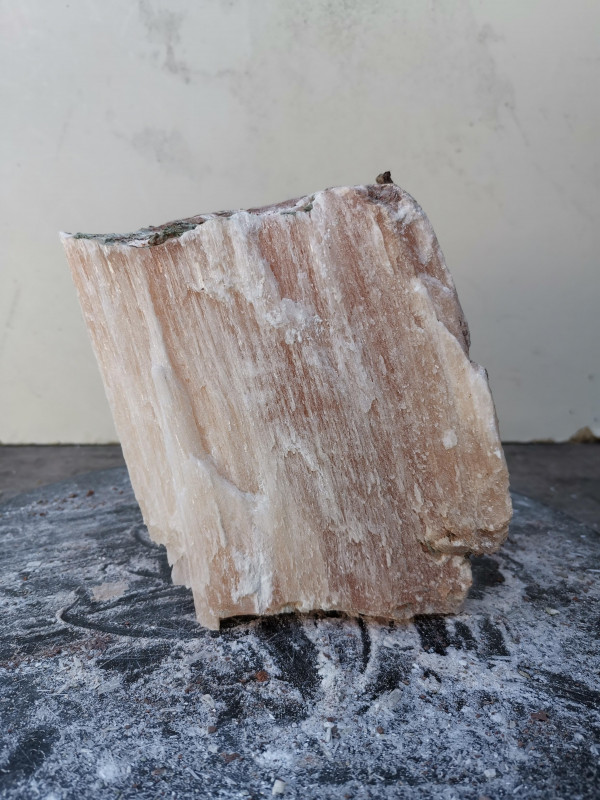 Selenit; Heilstein; Einzelst�ck; aus Marokko; orange; 2,830 kg