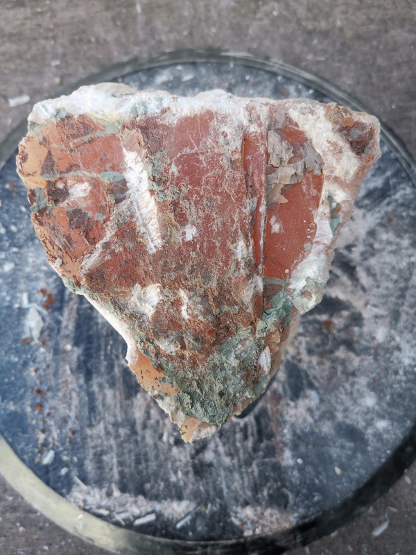 Selenit; Heilstein; Einzelst�ck; aus Marokko; orange; 2,830 kg