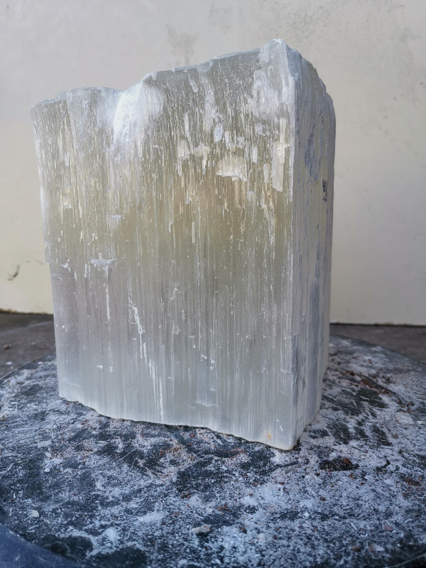 Selenit; Heilstein; Einzelst�ck; Marokko; transparent; 5,920 kg