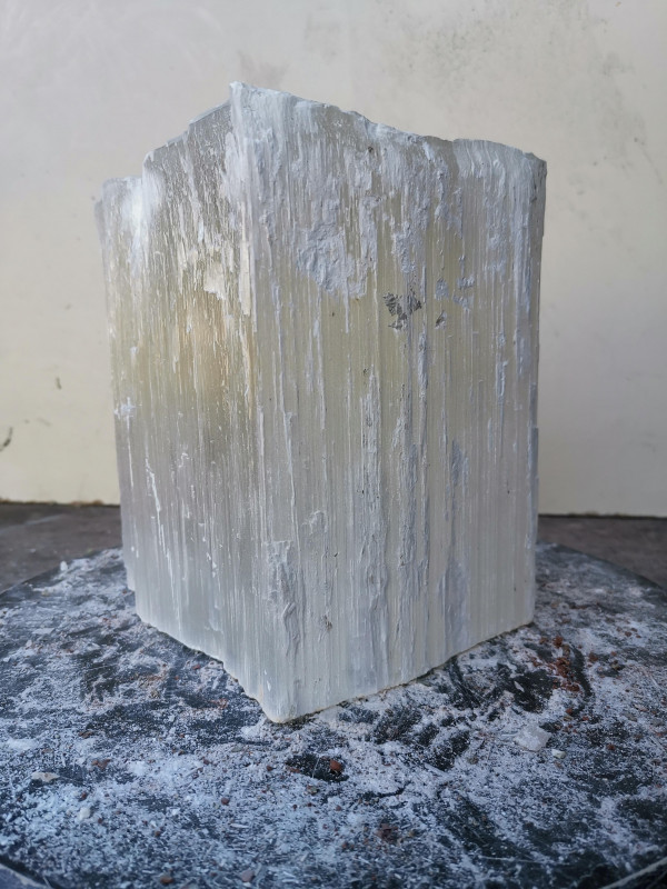 Selenit; Heilstein; Einzelst�ck; Marokko; transparent; 5,920 kg