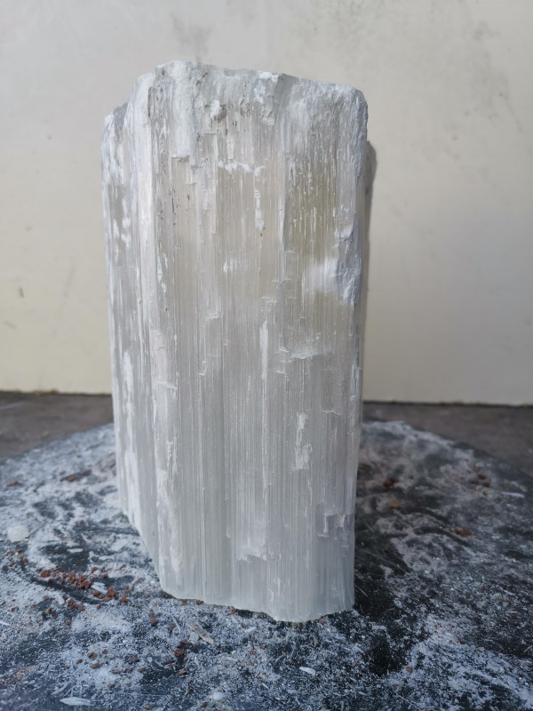 Selenit; Heilstein; Einzelst�ck; Marokko; transparent; 5,920 kg
