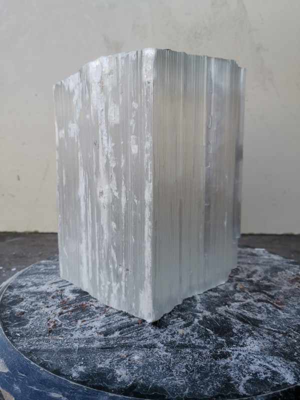 Selenit; Heilstein; Einzelst�ck; Marokko; transparent; 6,670 kg