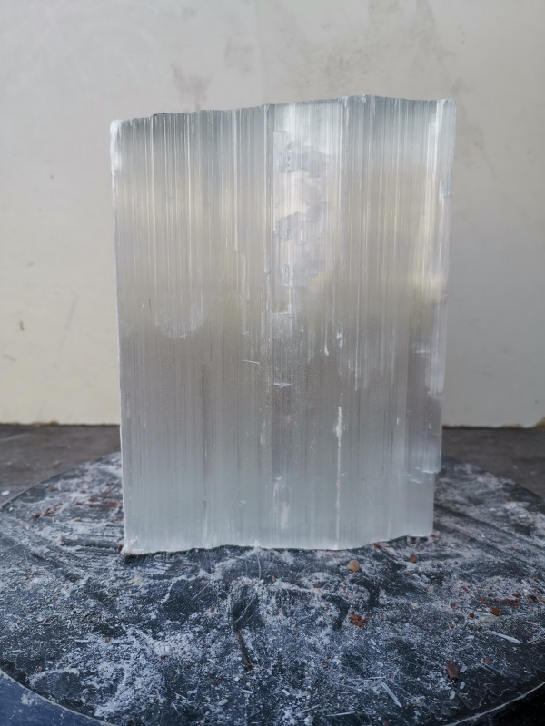 Selenit; Heilstein; Einzelst�ck; Marokko; transparent; 6,670 kg