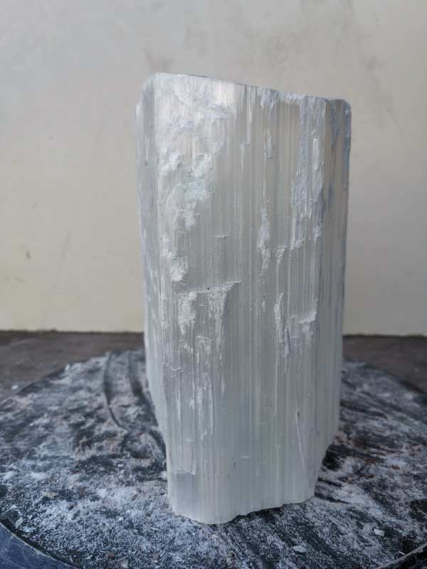 Selenit; Heilstein; Einzelst�ck; Marokko; transparent; 6,670 kg